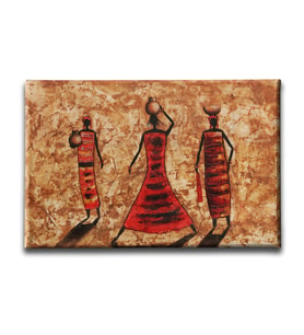 Afrikalı Kadınlar  Canvas Tablo ETY101