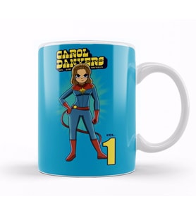 Captain Marvel Carol Danvers The Skrulls Kupa Bardak Porselen