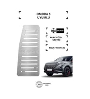 Omoda 5 Ayak Dinlendirme Pedalı Krom Ayak Dayama Pedalı