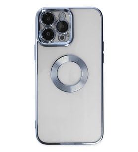 iPhone 14 Pro Kılıf Slot Silikon - Sierra Blue