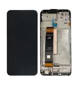 Samsung M33 sm-M336 Çıtalı SERVİS Lcd Dokunmatik Ekran (Siyah)
