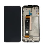 Samsung M33 sm-M336 Çıtalı SERVİS Lcd Dokunmatik Ekran (Siyah)