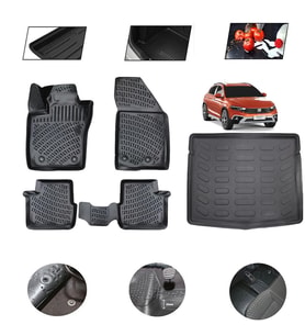 Fiat Egea HB Stepneli 2024 Model 4D Bagaj Paspas Set