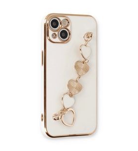 Apple iPhone 14 Plus Kılıf Esila Silikon - Beyaz