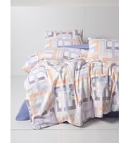 Cotton Box Flanel Nevresim Takımı Çift Kişilik Hayden Lila