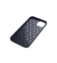 İphone 14 Kılıf Auto Fus Karbon Kapak - Lacivert