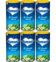 Humana İyi Geceler Çayı 200GR (Melisa Yağı İçeren Karışık Bitki İçecek Tozu) (6 Lı Set)