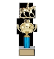 ODAK KUPA - Figürlü Kupalar - At / Binici Figürlü Kupalar FG-052 C - 36 cm