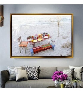 Altın Çerçeveli dekoratif tablo a1616 (Gold)