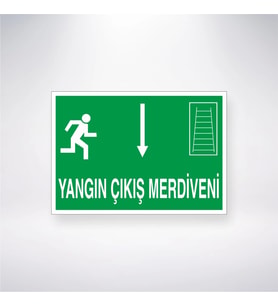 Yangın Çıkış Merdiveni Altta