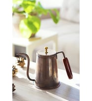 BAKIR MODERN KAHVE DEMLİĞİ OKSİTLİ RENK
