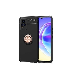 Vivo V21E Uyumlu Kılıf Zore Ravel Silikon Kapak