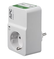 Schneider Tekli Akım Korumalı Priz ve 2 Adet USB Hızlı Şarj Çıkışı, Beyaz PM1WU2-GR