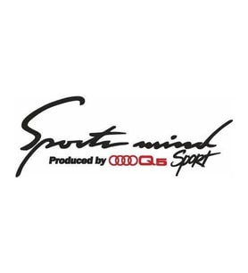 Q5 Sports Mind Oto Sticker 30 cm x 11 cm yazı 33