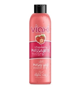 Viaxi Doğal Çilek Aromalı Unisex Masaj Yağı 177 Ml