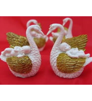 HEDİYELİK › KARIŞIK › Melek Figürler-QQC 4LÜ BEBEK VE KUĞU>>6.5X3.5X7 CM.