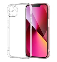 ALLY iPhone 14 Plus 6.7inç Crystal Clear Kamera Korumalı Sert PC Kılıf-(5775) - SSSSSS6108-7280