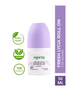 Ter Önleyici 24 Saat Etkili Kadın Fresh Lycıa Beyazlatıcı Roll-On 50 Ml
