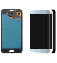 Samsung Galaxy A8 2016 A810F ile Uyumlu Oled Ekran Dokunmatik (Altın)