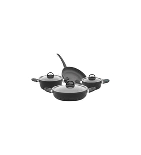 Leggno NEO2121SET04 7 Parça Granit Set (18 Cm & 22 Cm Derin Tencere) 