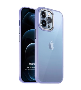 Microsonic Apple iPhone 12 Pro Max Kılıf Shadow Planet Lila