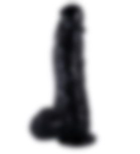 River World Gerçekçi Dildo Rengi Siyah 30,5 cm
