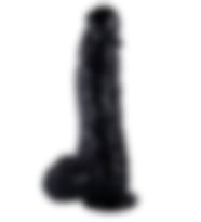 River World Gerçekçi Dildo Rengi Siyah 30,5 cm