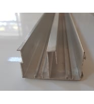ALÜMİNYUM PROFİL SÜRME KAPAK RAYI FRENLİ ÜST RAY 300CM