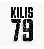 79 KİLİS Sticker Yapıştırma Oto Etiket 17cm