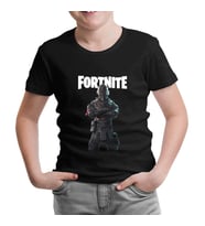 Fortnite - Chevalier Siyah Çocuk Tshirt