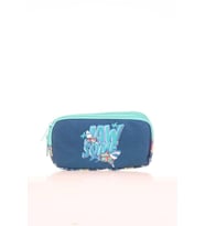 Kaukko Kids 3 Bölmeli Kalem Çantası Fast Shark Mavi L8167