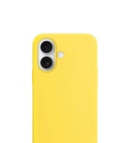 Apple iPhone 17 Liquid Lansman Silikon Kılıf Limon Sarısı
