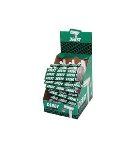 DERBY TEK BIÇAK 100PCS BANYO SAPLI JİLET (5343)