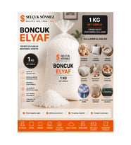 Boncuk Elyaf Silikon 1 KG Yastık Yorgan Oyuncak Minder Dolgu