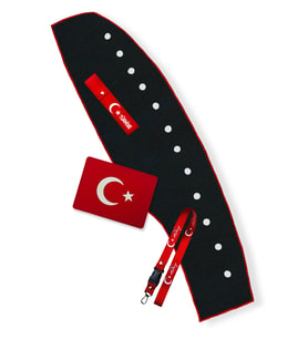 Renault 19 Europa Torpido Koruma Halısı & Oto Ayna Askısı & Tampon Çeki İpi & Kaydırmaz Ped Seti