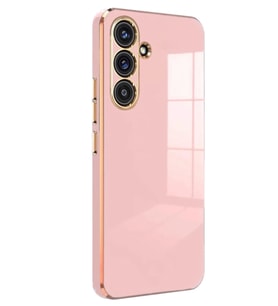 Newface Samsung Galaxy S25 Kılıf Volet Silikon - Pembe