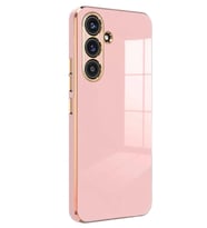 Newface Samsung Galaxy S25 Kılıf Volet Silikon - Pembe
