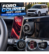 Ford Courier 2024-2026 Araç Içi Premium Telefon Tutucu - Araba Telefon Tutacağı Havalandırma Için