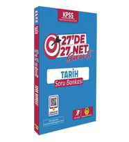 Tasarı Yayınları KPSS Tarih 27 de 27 Net Garanti Soru Bankası