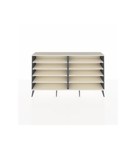 Arges Konsol 8 Raflı  176x30x99 Antrasit-Aytaşı