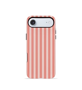 iPhone 17 Air Vorian Çift Katmanlı Kılıf Coral Riviera Stripe