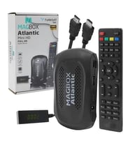 Magbox Atlantic Display Gözlü Tkgs'Li 1080P Full Hd Mini Uydu Alıcısı