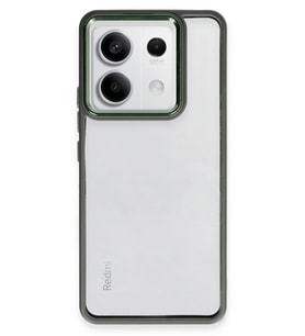 Redmi Note 13 Pro 4G Kılıf Power Silikon - Koyu Yeşil