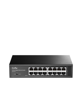 CUDY GS1016 16 Port Gigabit Yönetilemez Metal Kasa Switch