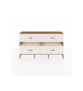 Arges Konsol 2 Raflı 4 Çekmeceli  176x30x99 Çam-Aytaşı