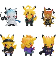 Anime Pokemon Cosplay 6lı Figür Seti