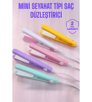 Seramik Kaplama Taşınabilir Mini Saç Düzleştirici Seyahat Dostu Tasarım