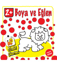 Parıltı Boya ve Eğlen (Kırmızı Kitap) (Karışık)