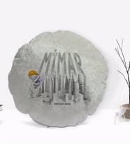 BK Gift Kişiye Özel İsimli Mimar Tasarımlı Dekoratif Kırlent Yastık-1