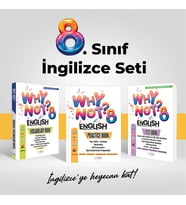 WHY NOT 8.SINIF İNGİLİZCE SETİ (PRACTICE + TEST + VOCABULARY BOOK)
